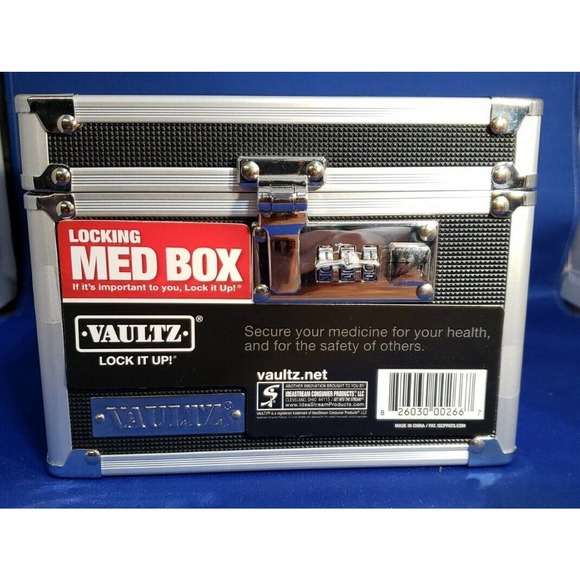 Vaultz Other - Vaultz Security Box With Keyless Security Combination Lock Med Lock Box NEW
